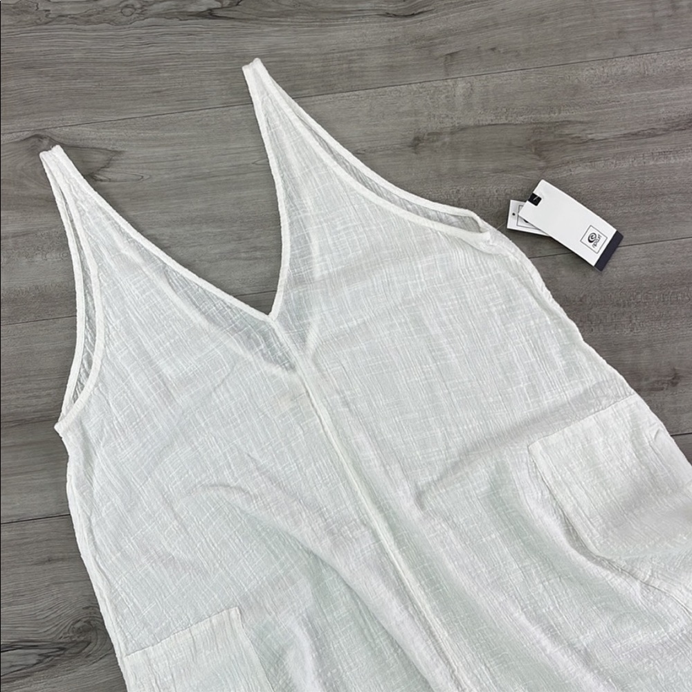 Rip Curl White Sleeveless Beach Tunic Coverup - Picture 5 of 13